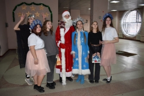 В ИИМОСПН ЛГПУ прошел новогодний утренник для детей преподавателей и сотрудников