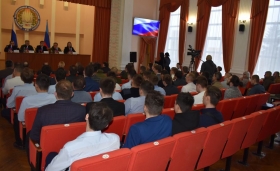 Представители Государственной Думы Федерального Собрания РФ встретились с демобилизованными преподавателями и студентами ЛНР