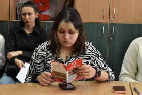 В ЛГПУ прошли занятия «Общества Красного Креста» для студентов ИФиСК