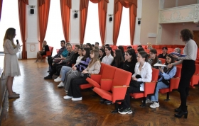 Профориентационная встреча с обучающимися общеобразовательных организаций Славяносербского района ЛНР прошла в ЛГПУ