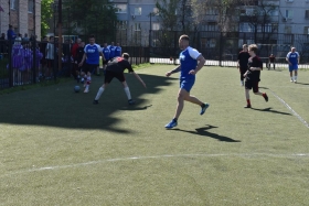 Товарищеская встреча по мини-футболу, посвященная Дню Победы, состоялась в ЛГПУ