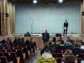 Представители ЛГПУ провели выездную профориентационную встречу со старшеклассниками Беловодского района