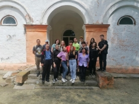 Студенты ФЕН ЛГПУ посетили Деркульский конный завод