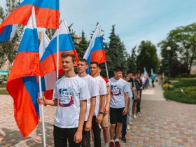 Студенческие отряды ЛГПУ приняли участие в  открытии третьего трудового семестра