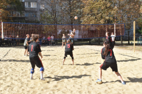 В ЛГПУ завершилось Первенство вуза по парковому волейболу посвященное Воссоединению Луганской Народной Республикой с Российской Федерацией