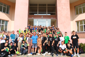 Преподаватели и студенты ЛГПУ успешно преодолели дистанцию легкоатлетического пробега «Я бегу с наставником»