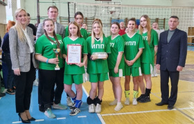 В ЛГПУ прошло первенство по волейболу среди девушек