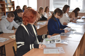 В ЛГПУ провели профориентационную встречу со старшеклассниками Беловодского муниципального округа