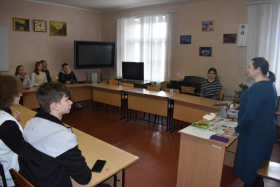 В ЛГПУ провели профориентационную встречу со старшеклассниками Новойдарского муниципального округа