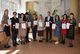 Председателей СМУ ЛГПУ наградили за активное участие в научно-исследовательской работе вуза
