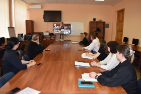 В ЛГПУ провели профориентационную встречу со старшеклассниками города Счастье 