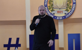 Основатель Ломоносовского Клуба встретился со студентами ЛГПУ
