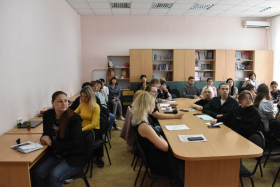Студенты и сотрудники ЛГПУ встретились с директором Издательства «Наука»