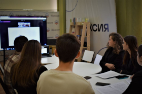 Студенты ЛГПУ провели видеоконференцию с Томским университетом