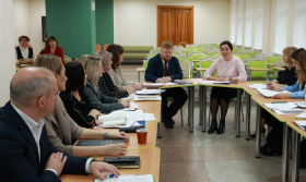 При участии Министра образования и науки ЛНР в ЛГПУ прошло заседание Координационного совета учебно- педагогического округа