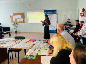 Профориентационные встречи продолжаются: представители ЛГПУ в Беловодском округе