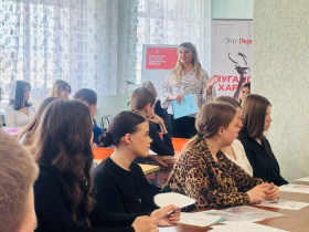 Профориентационные встречи продолжаются: представители ЛГПУ в Беловодском округе