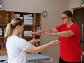 Студенты-реабилитологи сдали демоэкзамен