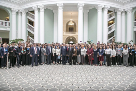 Представители Министерства просвещения приняли участие в мероприятиях к 80-й годовщине со дня окончания Второй мировой войны