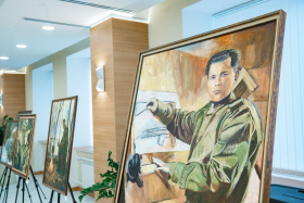 Представители Министерства просвещения приняли участие в мероприятиях к 80-й годовщине со дня окончания Второй мировой войны