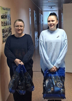 Волонтёры ЛГПУ поздравили участников СВО с Днём защитника Отечества