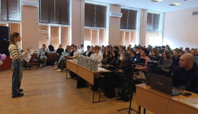 Представители ЛГПУ встретились со старшеклассниками Алчевского городского округа