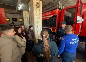 Герои среди нас: студенты кафедры географии и туризма узнали о подвигах пожарных