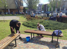 «Мы за чистоту»: студенты ЛГПУ приняли участие во Всероссийской неделе субботников 