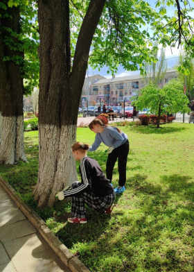 «Мы за чистоту»: студенты ЛГПУ приняли участие во Всероссийской неделе субботников 