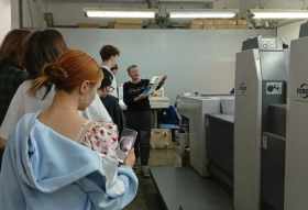 Знакомство с работодателем: экскурсия студентов ЛГПУ в ООО «Пресс-Экспресс»