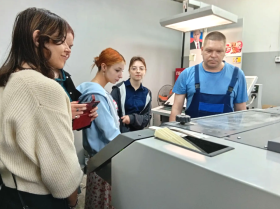 Знакомство с работодателем: экскурсия студентов ЛГПУ в ООО «Пресс-Экспресс»