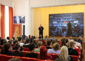«Живая цепь» памяти: ЛГПУ против терроризма