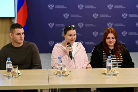 В московском Доме прав человека прошла встреча Яны Лантратовой с ректором и студентами ЛГПУ