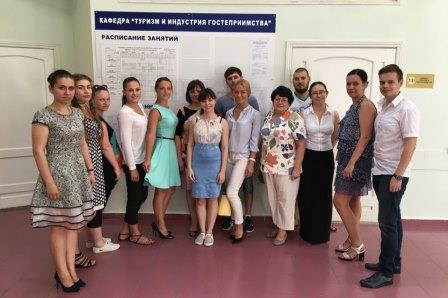 Студенты Института торговли, обслуживающих технологий и туризма успешно защитились в Российской Федерации