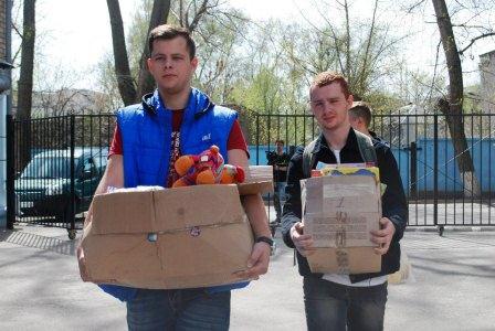 Активисты волонтерского отряда «МИР» провели акцию