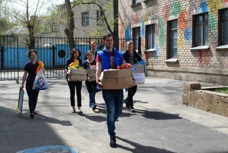 Активисты волонтерского отряда «МИР» провели акцию