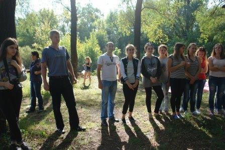 В Луганском вузе прошло традиционное мероприятие – посвящение в географы первокурсников