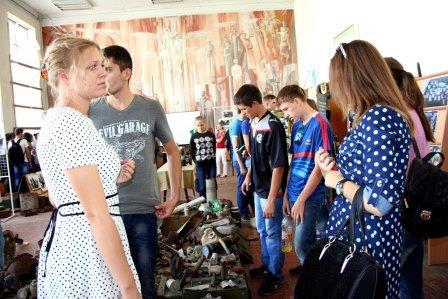 Студенты ИФМИТ ЛГУ имени Тараса Шевченко посетили выставку-панораму «Непокоренный Донбасс»