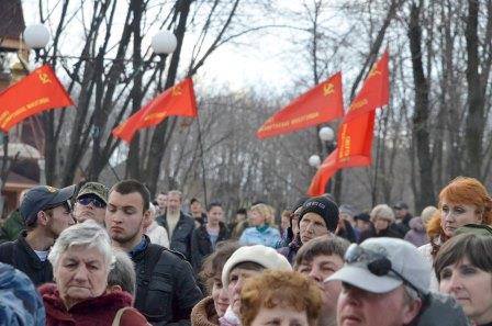 В ЛНР прошел торжественный митинг