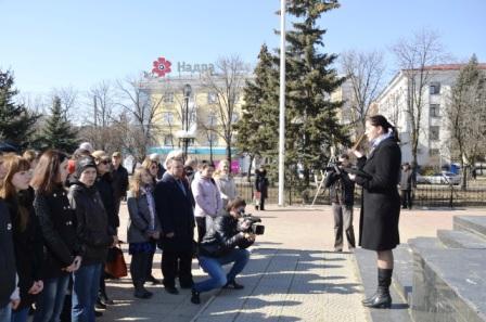 Преподаватели и студенты Луганского университета имени Тараса Шевченко почтили память классика