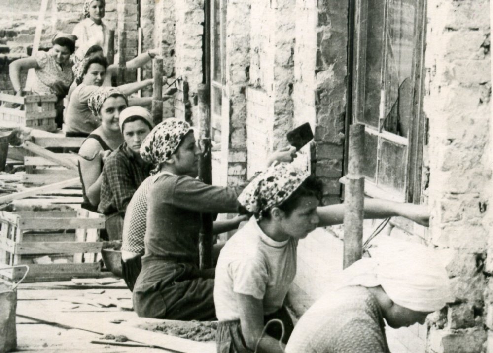 Студенческая строительная бригада 1959 год